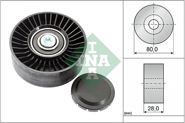 WILMINK GROUP Ohjainrulla, moniurahihna WG1253036